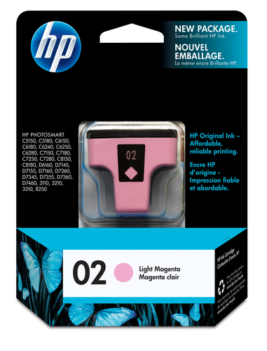 HP 02 Light Magenta