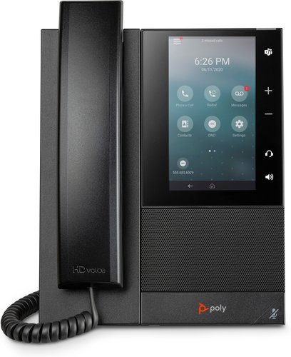 NEW POLY CCX 500 BMP SIP POE-E LIMITED 2-YEAR WARRANTY
