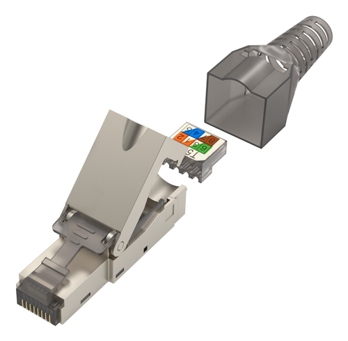 Hama 00300027 сетевой кабель Серый, Серебристый Cat6a