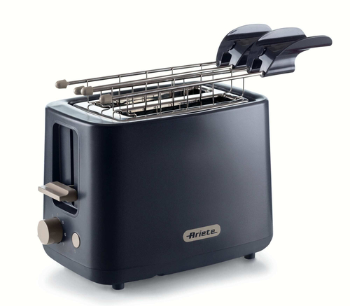 Ariete 0157 2 Slice Toaster Breakfast Line Dark Grey Dark Grey - image 1