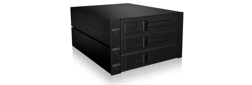 Product image: ICY BOX IB-563SSK 2x 5.25" Storage drive tray Black