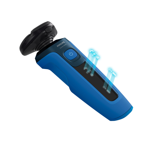 Philips SHAVER Series 5000 S5466/03 men's shaver Rotation shaver Black, Blue – image 4