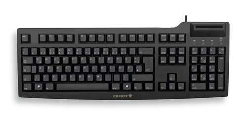 Cherry G83-6644 keyboard Office USB QWERTY UK English Black