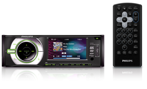 Philips CED229/51 car media receiver Black – image 2