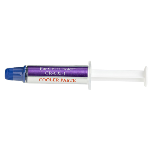 StarTech.com Thermal Paste, High Performance Thermal Paste, Pack of 5 Re-sealable Syringes (1.5g / each), Metal Oxide Heat Sink Compound, CPU Thermal Paste, Thermal Glue, RoHS / CE - GPU Grease Kølepasta 5-pack Grå 1.5 g – billede 4