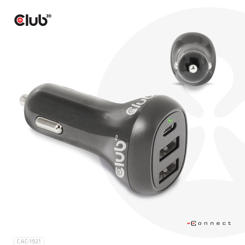 Club 3D Notebook / Laptop autolader 36 Watt oplader, afbeelding 9