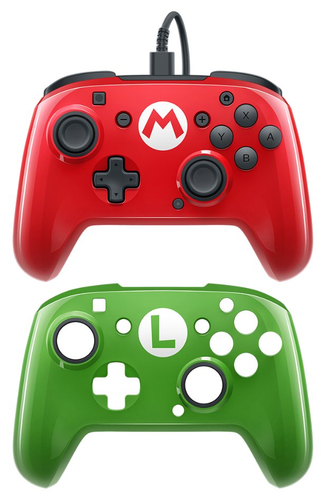 PDP 500-069-EU-SM00 Gaming Controller Green, Red USB Gamepad Analogue Nintendo Switch
