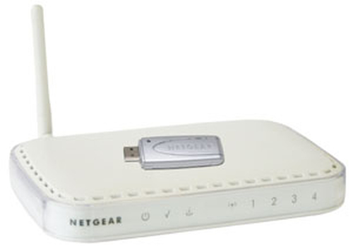 NETGEAR Router-Firewall DG834G + Adapter USB