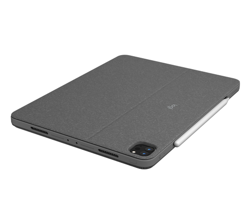 Logitech Combo Touch QWERTZ Alemán Smart Connector Gris