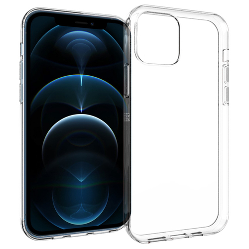 Accezz Clear Case voor Apple iPhone 12 (Pro) Telefoonhoesje Transparant