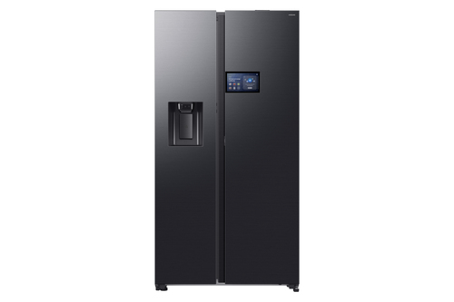 Samsung Series 9 RS90F64EDFEU Black Freestanding Side-By-Side Fridge-Freezer - Plumbed-In Ice & Water - image 1