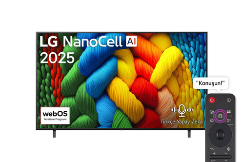LG NanoCell AI 75NANO80A6B