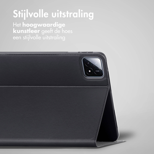 Accezz Classic Tablet Case Xiaomi Pad 6S Pro 12.4 - Zwart, afbeelding 2