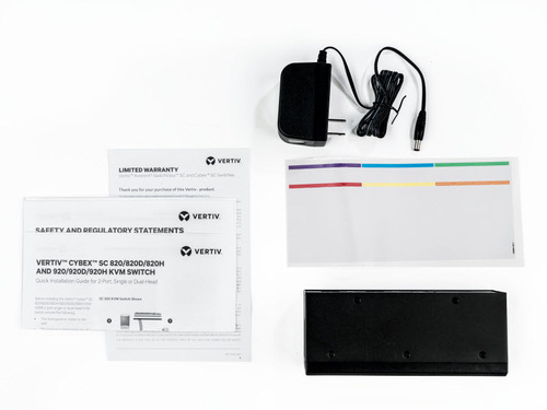 Vertiv SC820D Cybex SC800 Series Secure Desktop KVM Switch, 2 Port, DP & HDMI