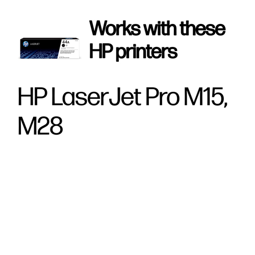 HP 44A Original LaserJet Toner Cartridge Black CF244A - image 2