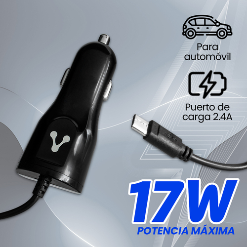 Cargador cable micro USB VORAGO AU-303