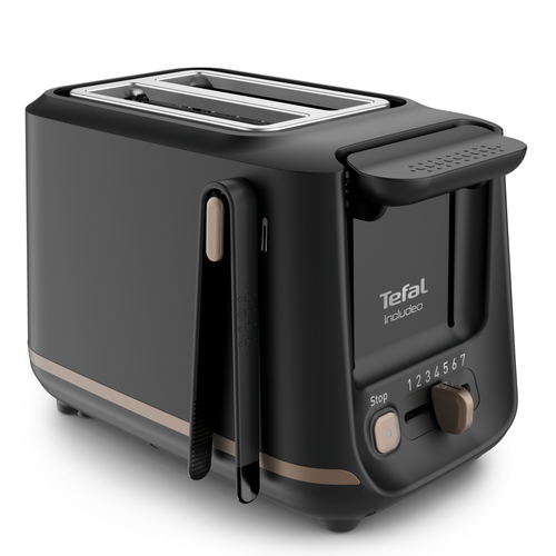 Tefal Incluedo TT5338 7 2 ломтик(а) 850 W Черный