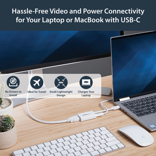 StarTech.com USB C to HDMI 2.0 Adapter with Power Delivery - 4K – image 8