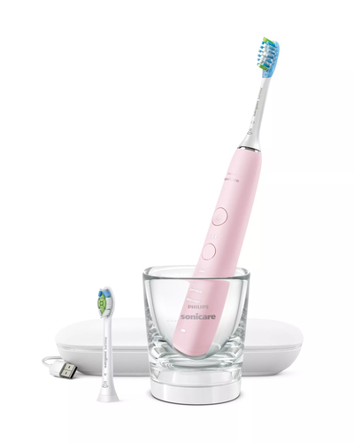 Philips Sonicare DiamondClean HX9912/40 electric toothbrush Adult Sonic toothbrush Pink, White