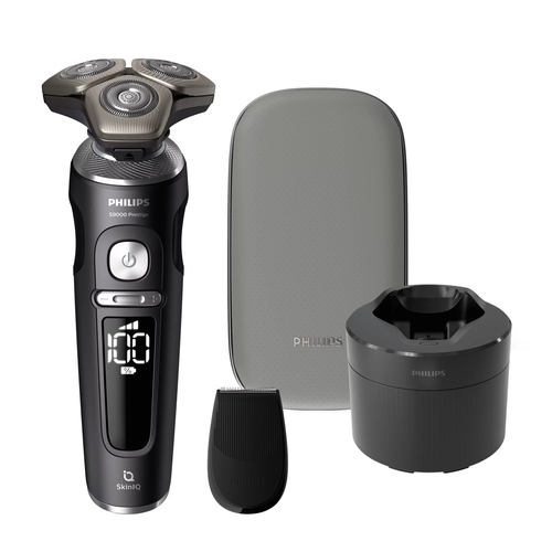 Philips Shaver S9000 Prestige SP9840/32 Wet & Dry Electric shaver with SkinIQ