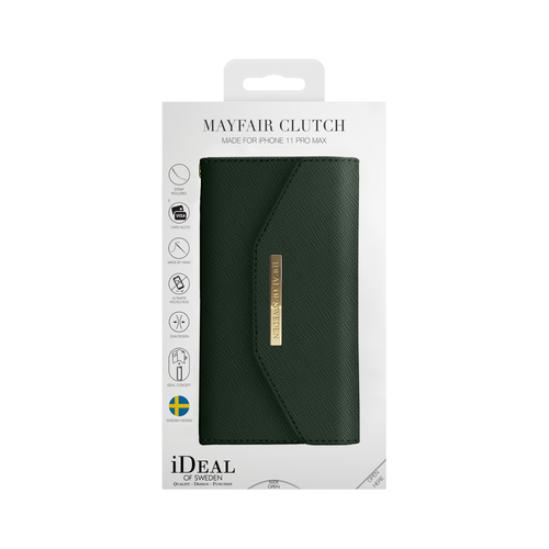 iDeal of Sweden Mayfair Clutch iPhone 11PM/XSM Green – image 5