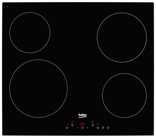 Beko HNIC64400T 60cm Ceramic Hob with Touch Controls – image 1