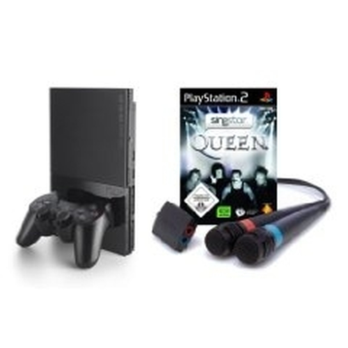 Sony Interactive Entertainment Console Sony PS2 + Singstar Queen inkl. Microfone