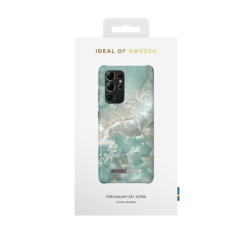 iDeal of Sweden Printed Case Galaxy S21 Ultra Azura Marble – image 1