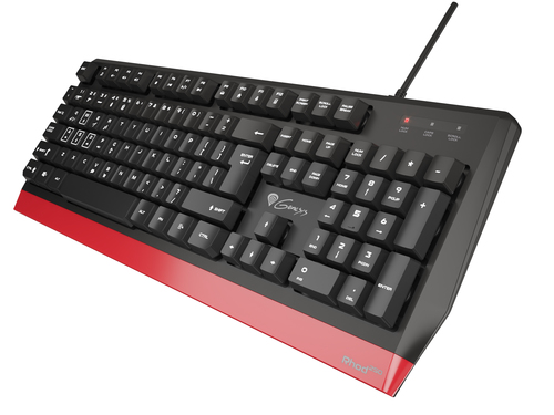 GENESIS NKG-1740 keyboard Gaming USB QWERTY US English Black, Red – image 2