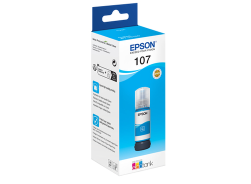 Epson Cyan Ink Cartridge EcoTank 70ml for ET-18100 - C13T09B240 - image 3