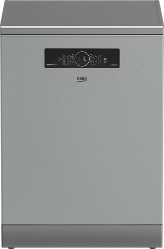 Beko BDFN36561XP PowerIntense Selective Line Vrijstaande vaatwasser Grijs