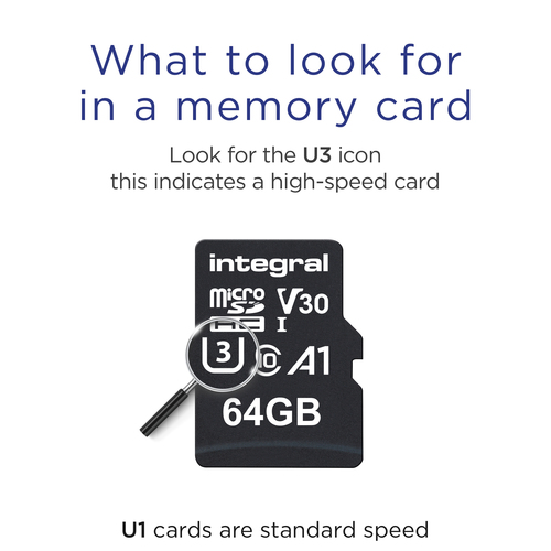 Integral 64GB MICRO SDXC UHS-1 U3 CL10 V30 UP TO R-100 W-50 MBS WITH METAL CARD CASE TWIN PACK WITH ADAPTER – image 5