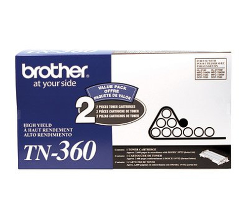 Brother TN3602PK toner cartridge 2 pc(s) Original Black