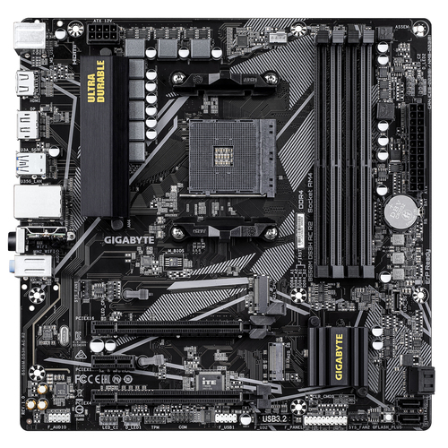 Gigabyte DS3H AC R2 B550 AM4 Motherboard, Black - image 2