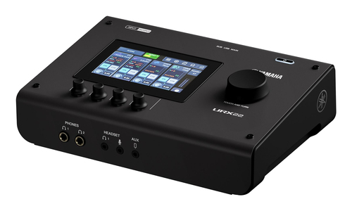 Yamaha URX22 USB-C audio interface zwart