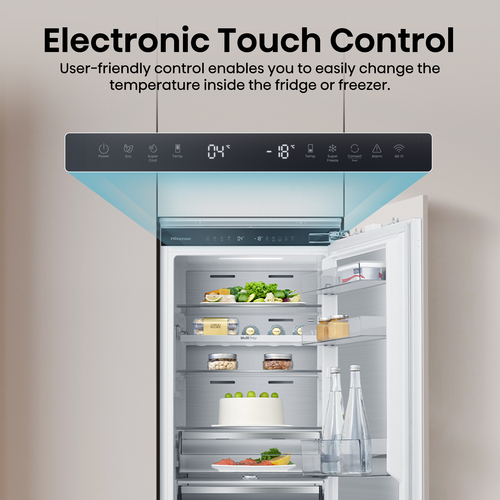 Hisense RB5B250SSWC1 177cm Integrated 60/40 Frost Free Fridge Freezer - image 8
