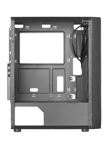 Mars Gaming MC500 ATX PC Case 2 XXL FRGB Fans Window and Grilles Black – image 6