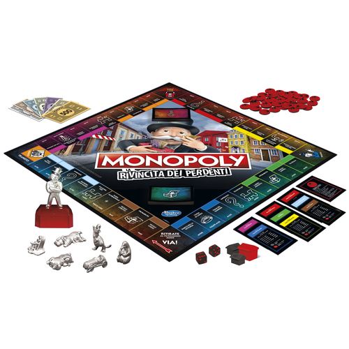 Hasbro Gaming Monopoly For Sore Losers Board game Economic simulation