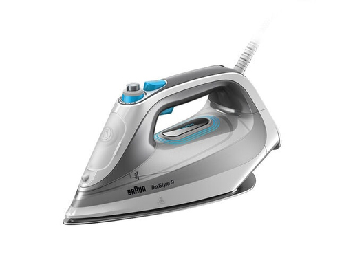 Braun SI 9270 WH утюг Утюг для сухой глажки и отпаривания EloxalPlus soleplate 3000 W Серый, Белый