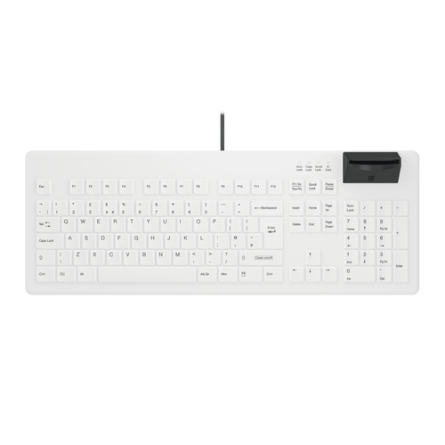 Contour Design Active Key AK-C8200 клавиатура Медицина USB Британский английский Белый