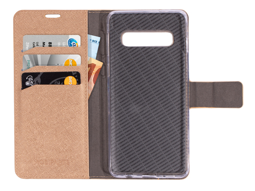 Mobiparts Saffiano Wallet Case Samsung Galaxy S10 Copper – image 4