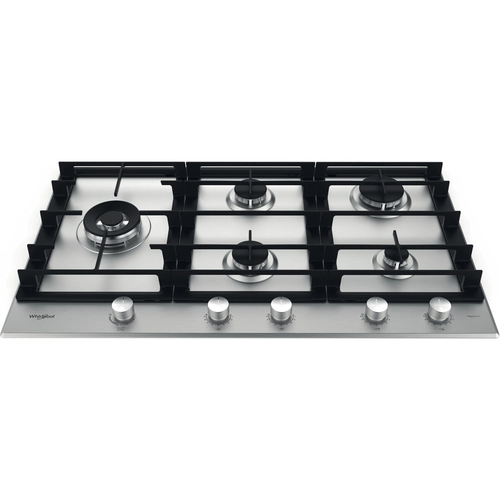 Whirlpool GMWL 958/IXL Нержавеющая сталь Встроенный 86 cm Газовый 5 зона(ы)