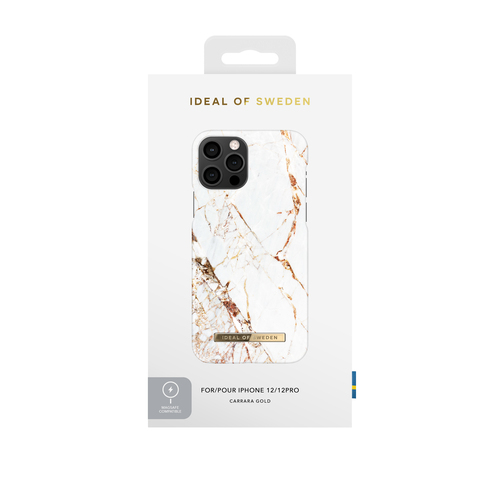iDeal of Sweden Printed Case MagSafe 12 / 12 Pro Cararra Gold – image 6