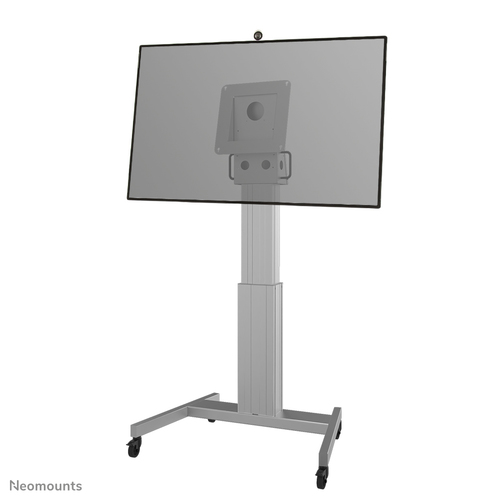 Product image: Neomounts NM-HUB2LIFTSILVER TV trolley up to 50" - motorised