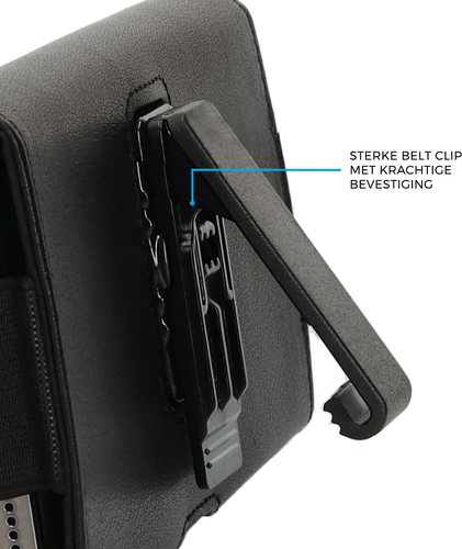 Mobiparts Classic Belt Case Size XL Black - telefoonetui, afbeelding 3