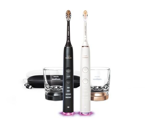 Philips HX9904/72 electric toothbrush Adult Sonic toothbrush Black, Rose gold – image 3