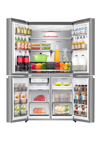 Hisense RQ5P640SYSD American Fridge Freezer in Stainless Steel with Ic - image 4