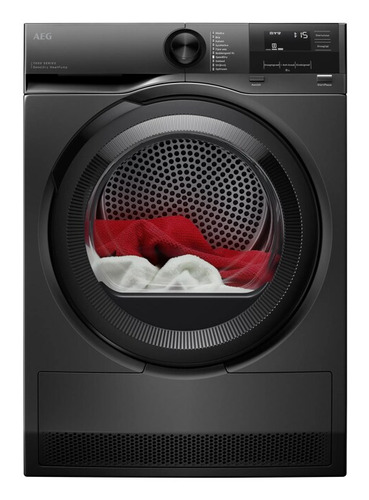 AEG TE7ONYX сушилка для белья Отдельно стоящий Фронтальная загрузка 8 kg Темно-серый