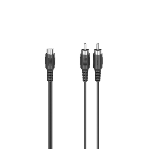 Hama 00205184 аудио кабель 2 x RCA RCA Черный