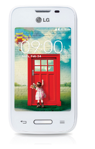 LG L35 D150 8.13 cm (3.2") Single SIM Android 4.4.2 3G Micro-USB A 0.5 GB 4 GB 1540 mAh White